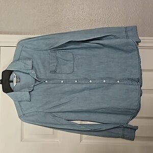 Button up blue shirt